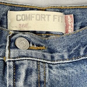 Levi's 560 Mens 52x30 Zip Fly Medium Wash Blue Denim Baggy Relaxed Fit Jeans